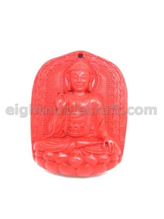 Amulet with Buddha Figure