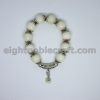 Handmade Beaded Bracelet with Bead of Jade