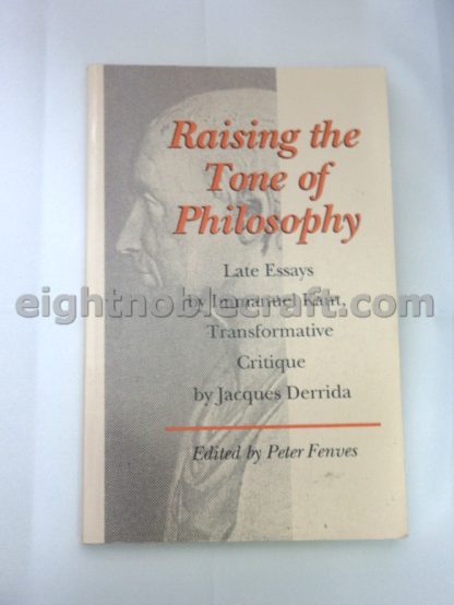 Raising The Tone of Philosophy