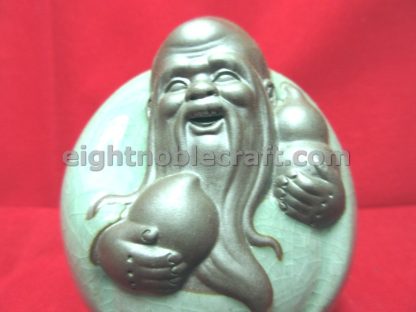 The Star of Longevity (Shouxing) Ceramic Figure